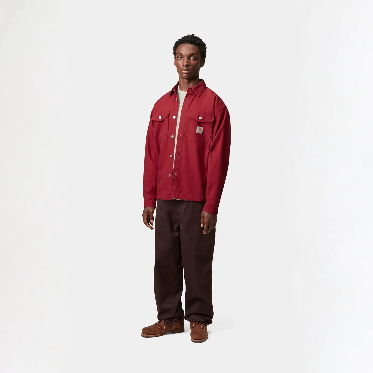 Selby Shirt Jacket - Red sold by Stomping Ground product image thumbnail 3