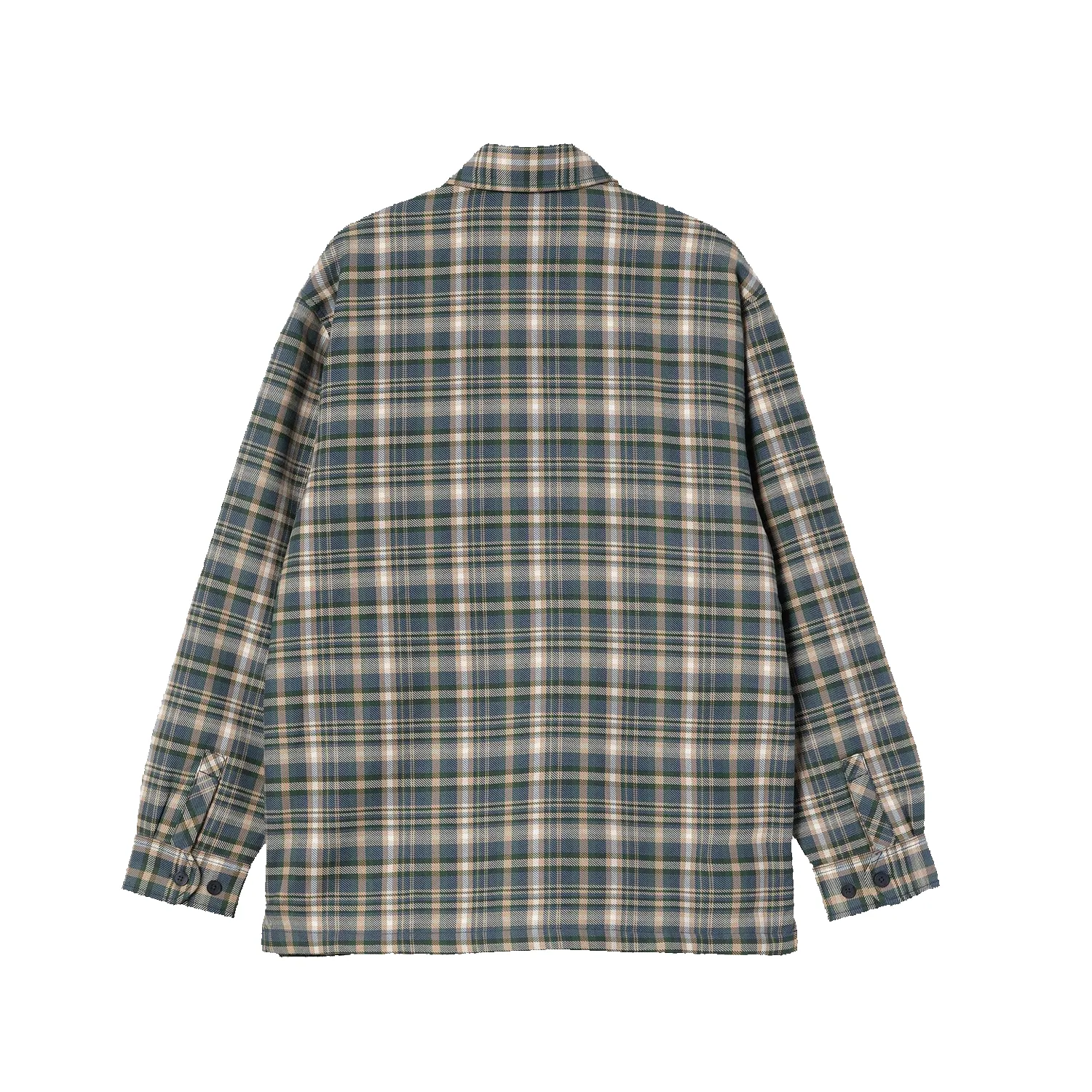 Cronyn Check Shirt Jacket - Dark Navy sold by Stomping Ground product image thumbnail 2