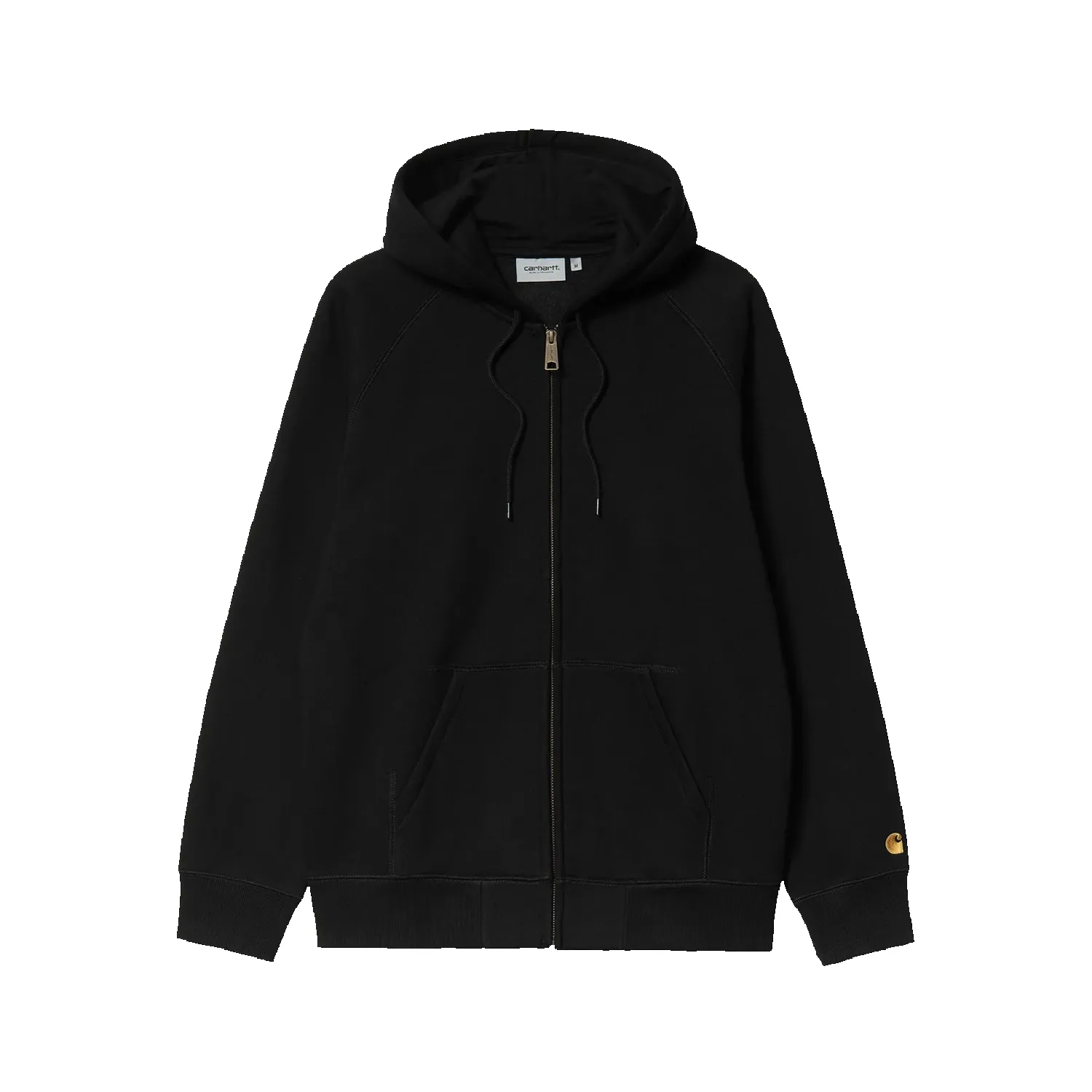 Hooded Chase Jacket - Black / Gold sold by Stomping Ground