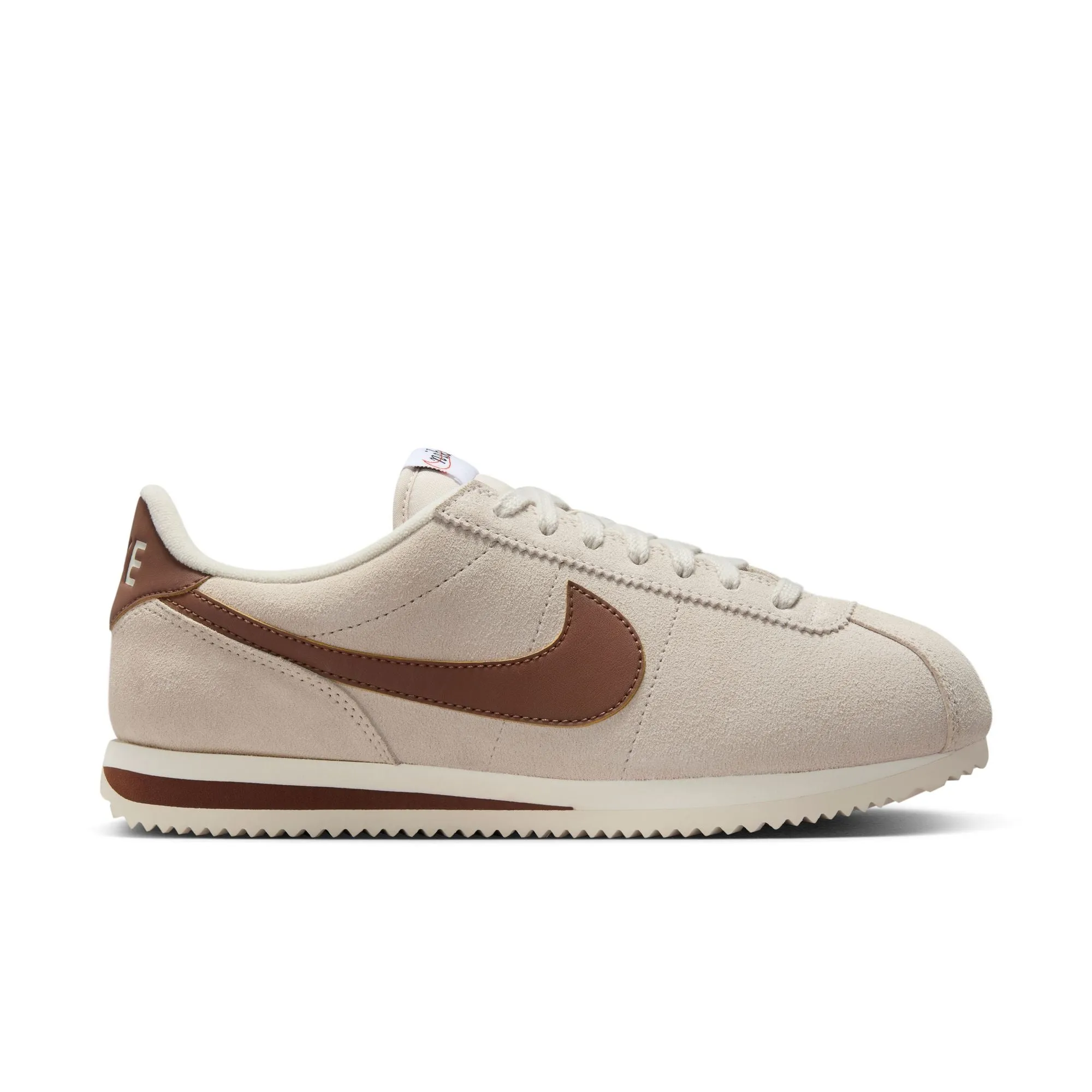 Womens Nike Cortez - Lt Orewood Brown/Fauna Brown-Sail sold by Stomping Ground