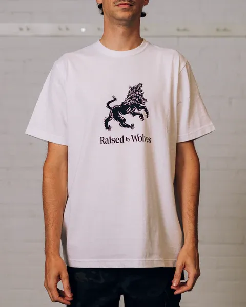 Cerberus Tee - White sold by Stomping Ground product image thumbnail 2