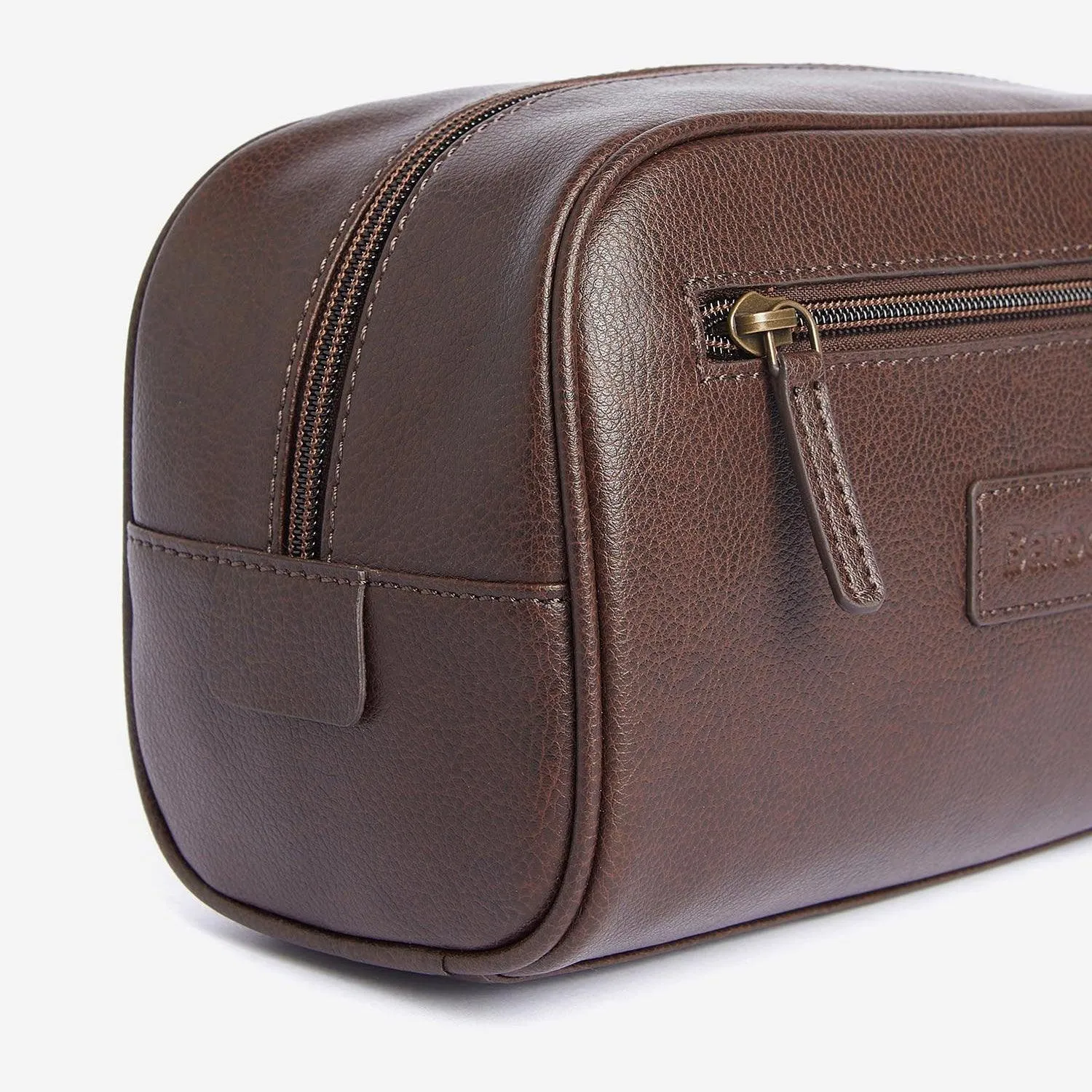 BARBOUR LEATHER WASH BAG sold by Stomping Ground product image thumbnail 2