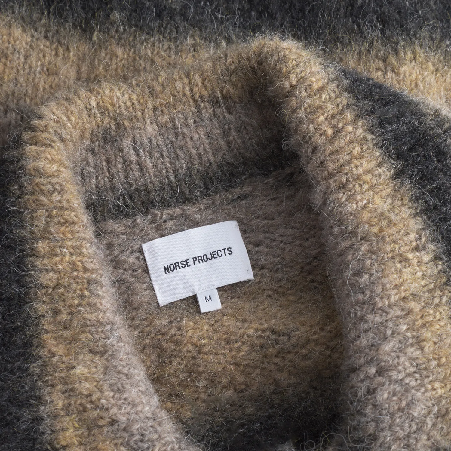 Erik Gradient Alpaca Wool Jacket - Utility Khaki sold by Stomping Ground product image thumbnail 3