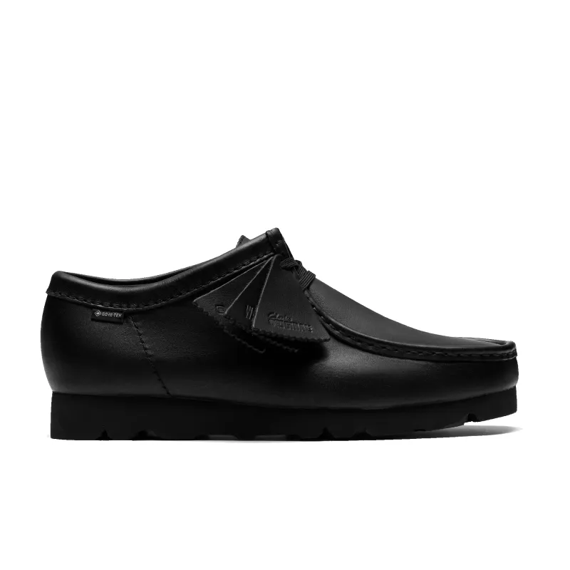 Wallabee Gore-Tex - Black/Black Leather sold by Stomping Ground