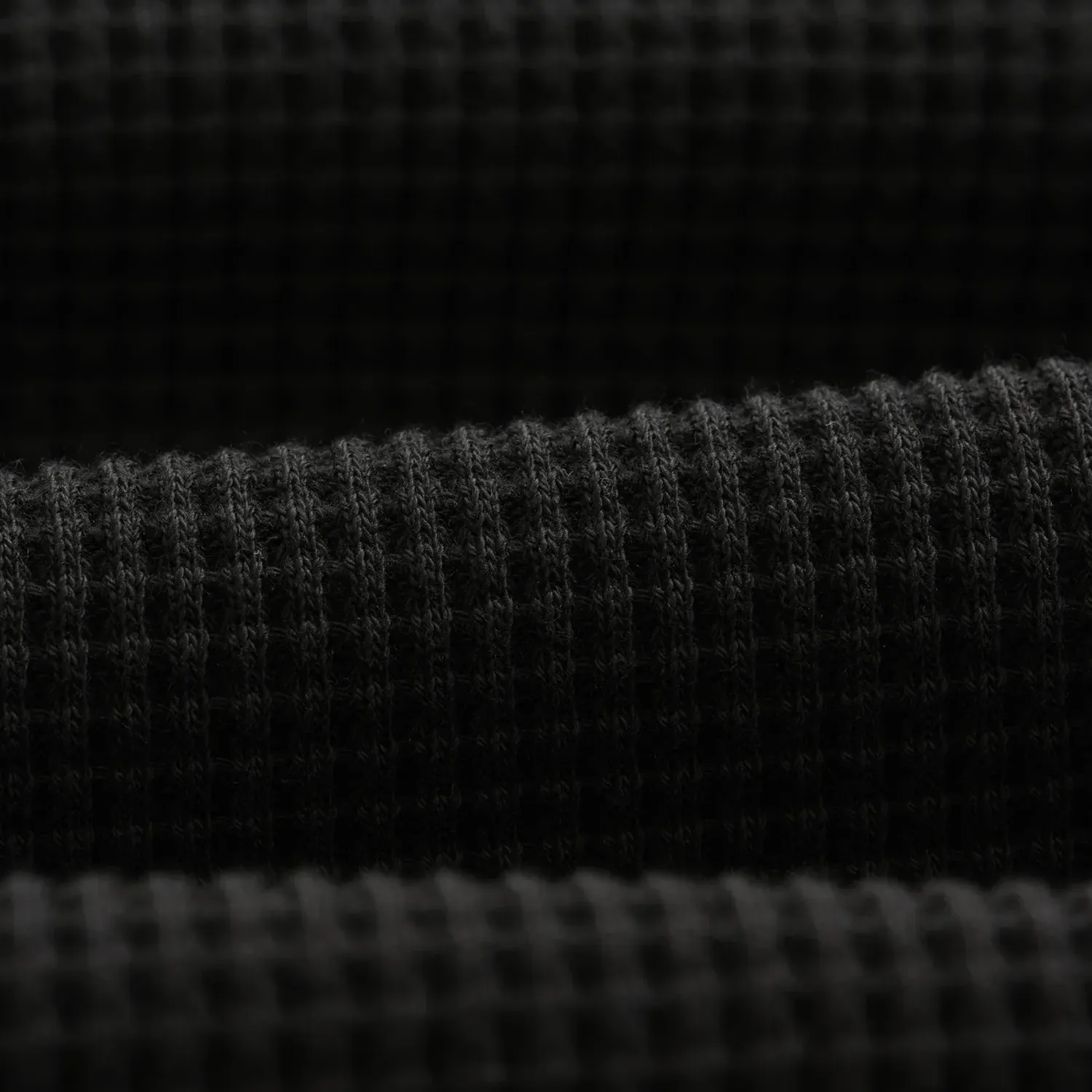 Hays - Black Structured Waffle Overshirt sold by Stomping Ground product image thumbnail 2