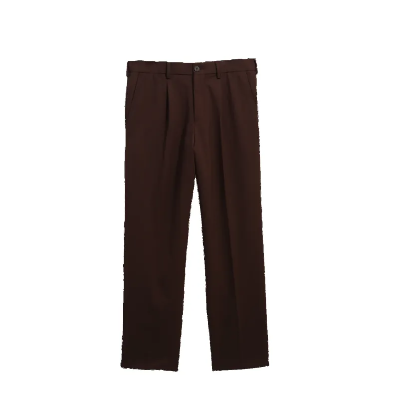 Aubyn Trouser - Dark Brown made by Wax London