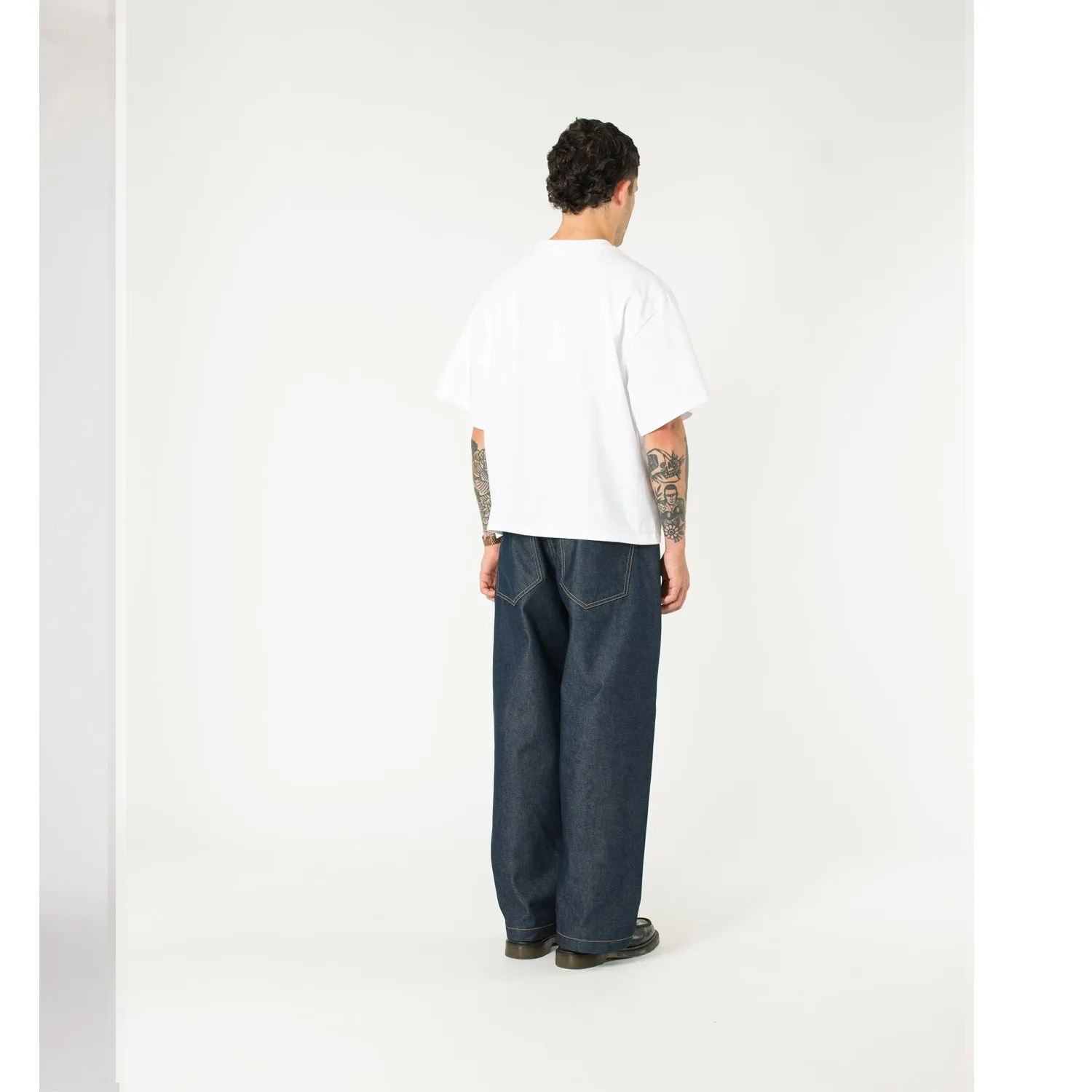 Signature Cropped Tee - White sold by Stomping Ground product image thumbnail 3