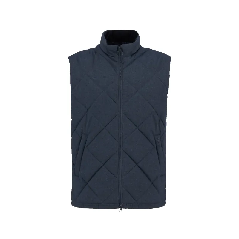 Barbour Winter Finn Gilet - Navy sold by Stomping Ground