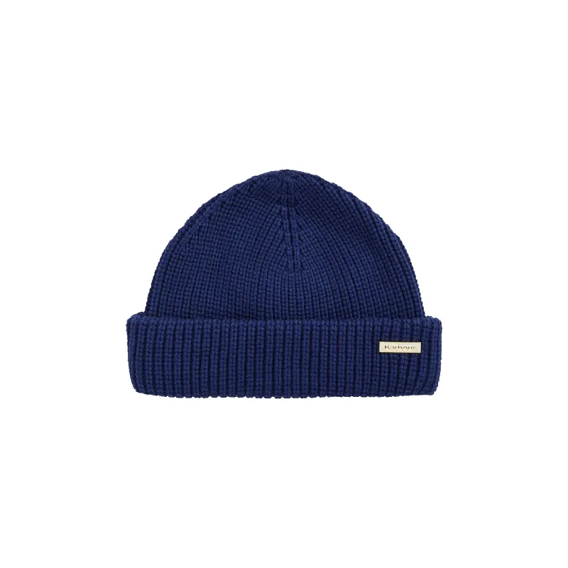 Barbour Mosley Beanie - Inky Blue sold by Stomping Ground