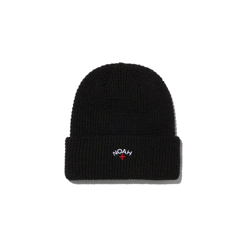 Waffle Beanie - Black sold by Stomping Ground