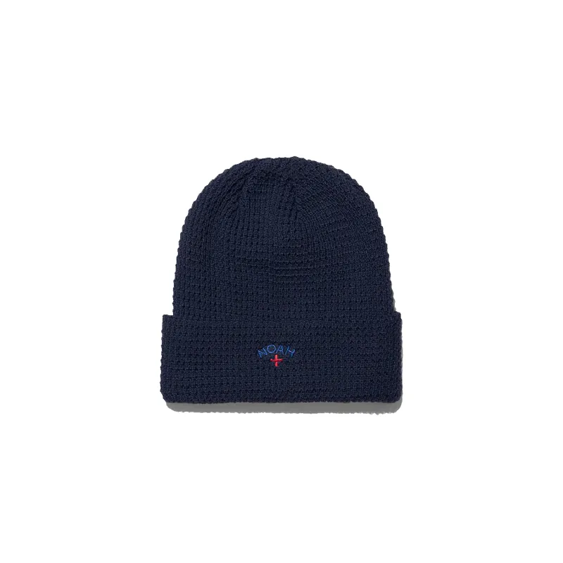 Waffle Beanie - Navy sold by Stomping Ground