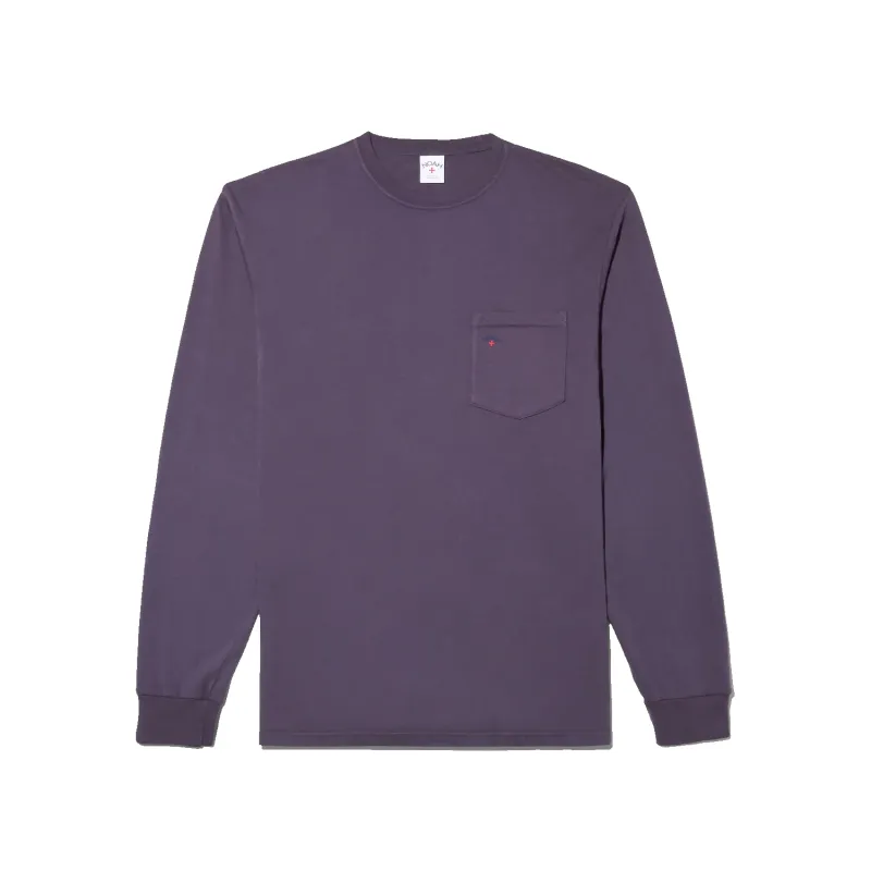 L/S Classic Pocket Tee - Plum sold by Stomping Ground