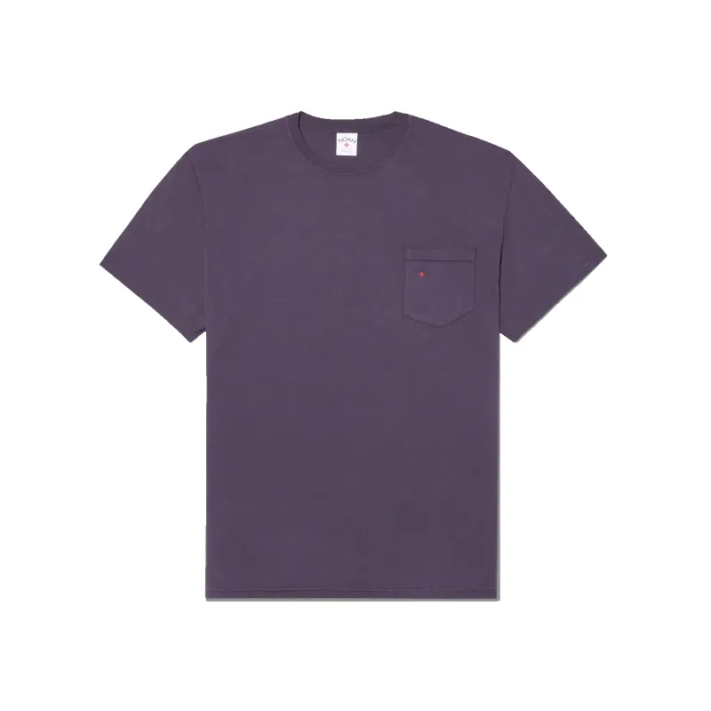 S/S Classic Logo Pocket Tee - Plum sold by Stomping Ground