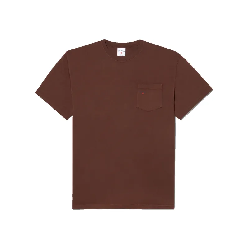 S/S Classic Logo Pocket Tee - Chicory Brown sold by Stomping Ground