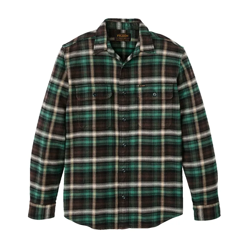 Vintage Flannel Work Shirt - Brown Multi Plaid sold by Stomping Ground