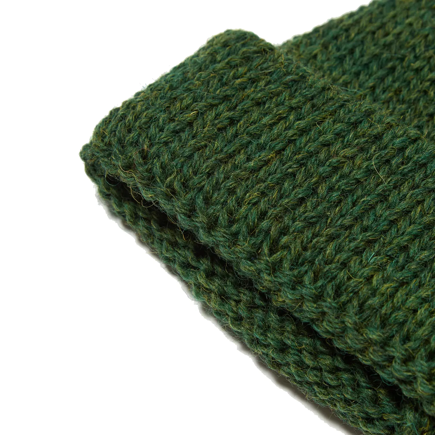 Short Watch Cap - Green British Wool sold by Stomping Ground product image thumbnail 2