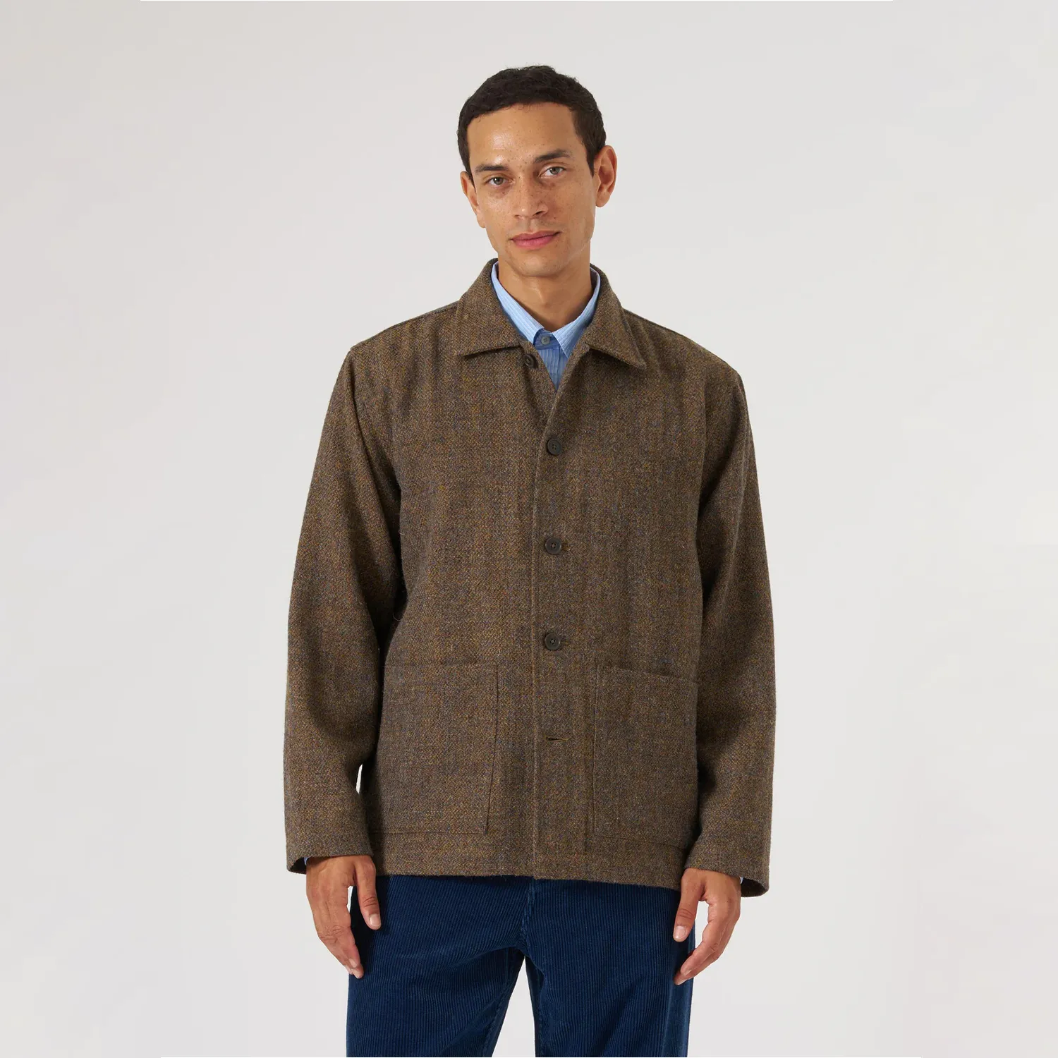 Easy Jacket - Gold Harris Tweed sold by Stomping Ground product image thumbnail 3