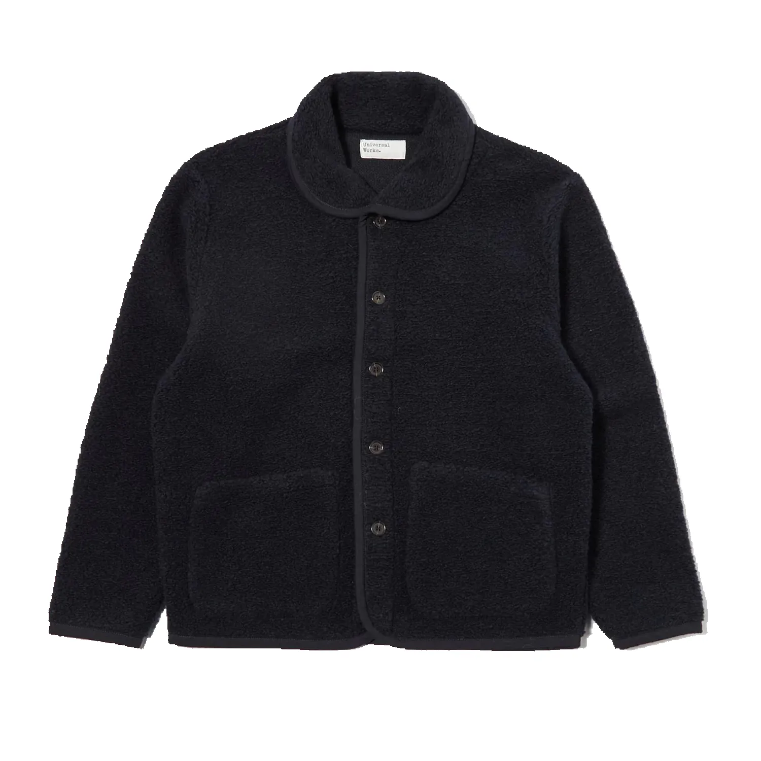 Lancaster Jacket - Alvar Fleece Navy sold by Stomping Ground