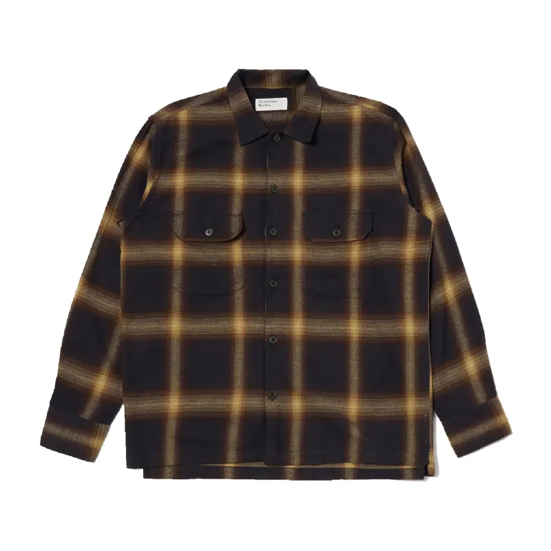 Utility Shirt Canyon Check - Navy sold by Stomping Ground