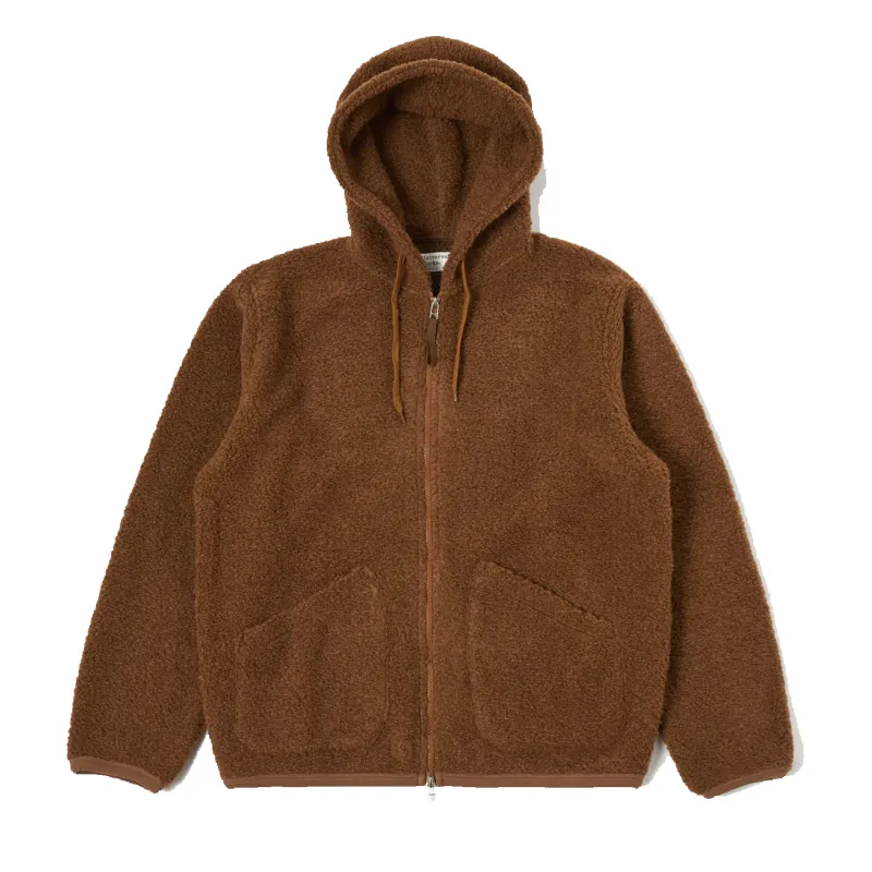 Travel Hoodie Alvar Fleece - Cumin sold by Stomping Ground