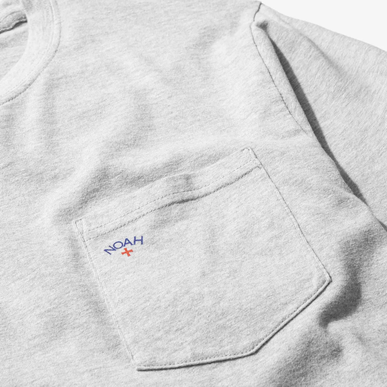 L/S Classic Pocket Tee - Heather Grey sold by Stomping Ground product image thumbnail 2