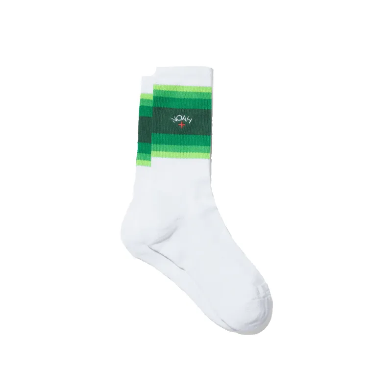 Striped Gradient Sock - Green made by Noah NYC