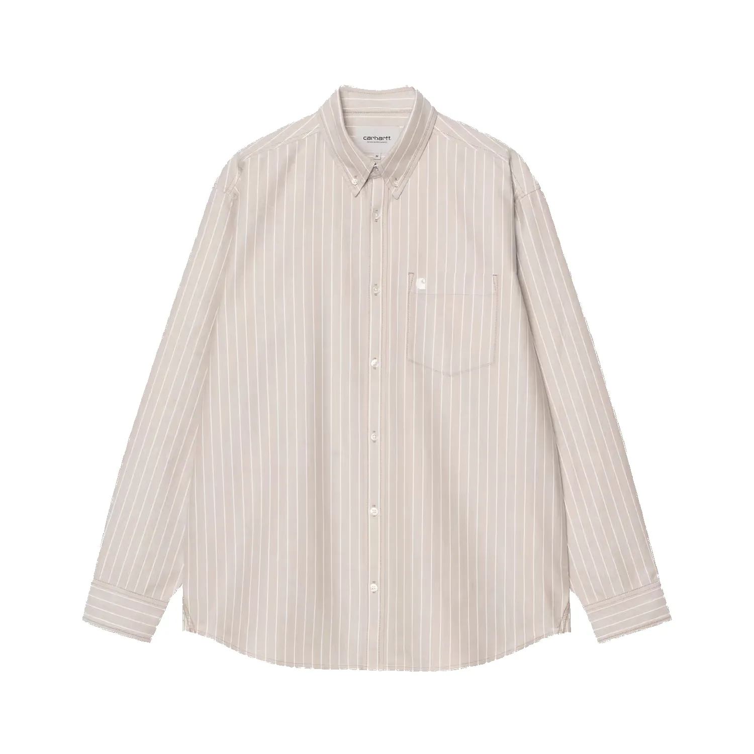 L/S Cassel Shirt - Peanut/White sold by Stomping Ground