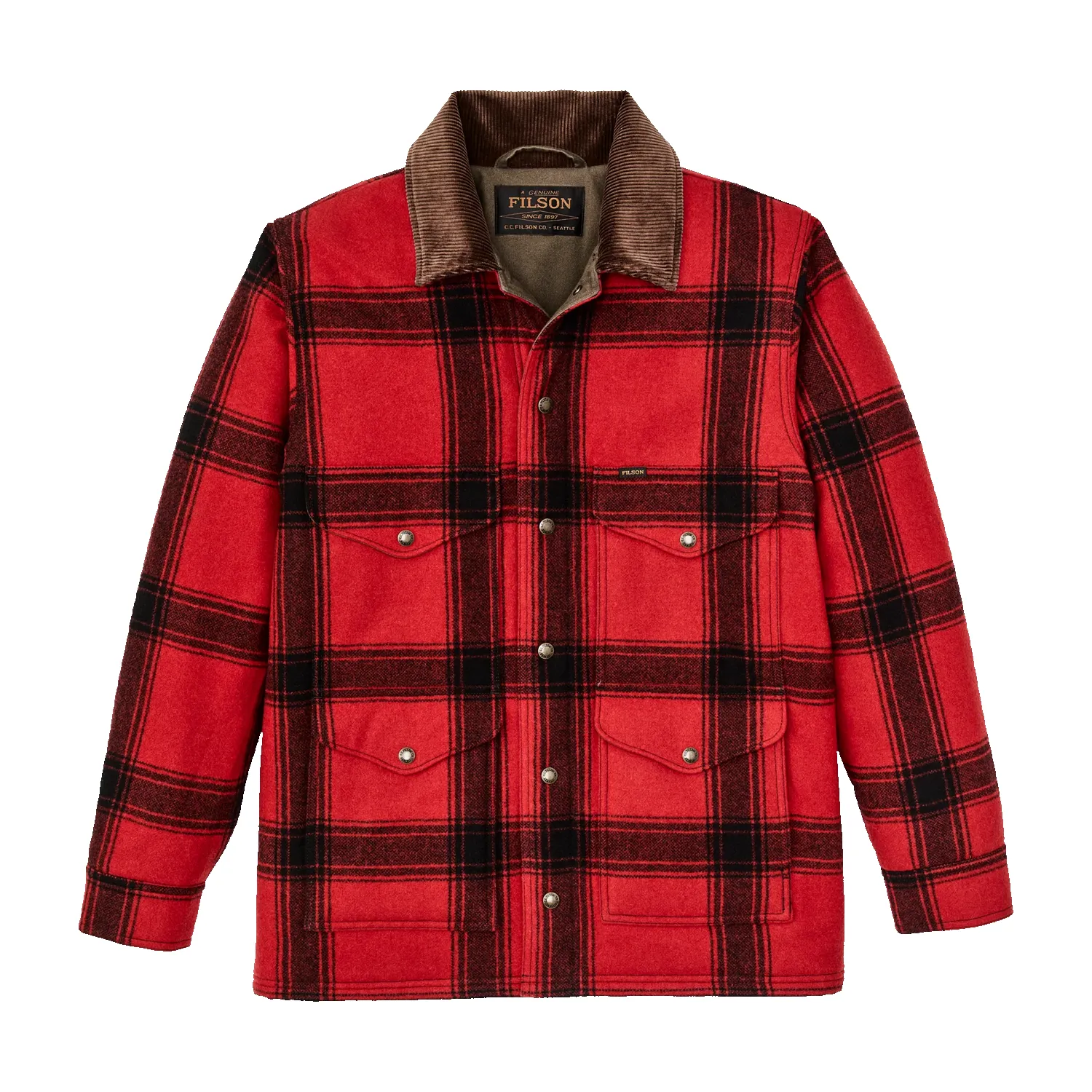 Spokane Insulated Cruiser - Red / Black Plaid sold by Stomping Ground