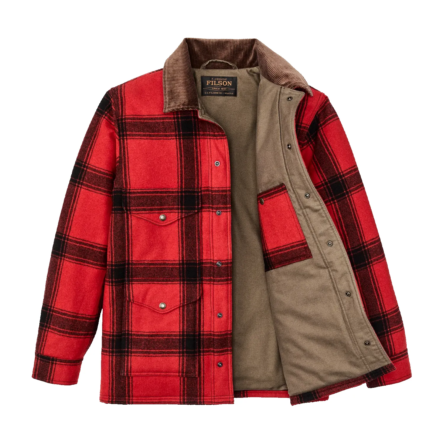 Spokane Insulated Cruiser - Red / Black Plaid sold by Stomping Ground product image thumbnail 2