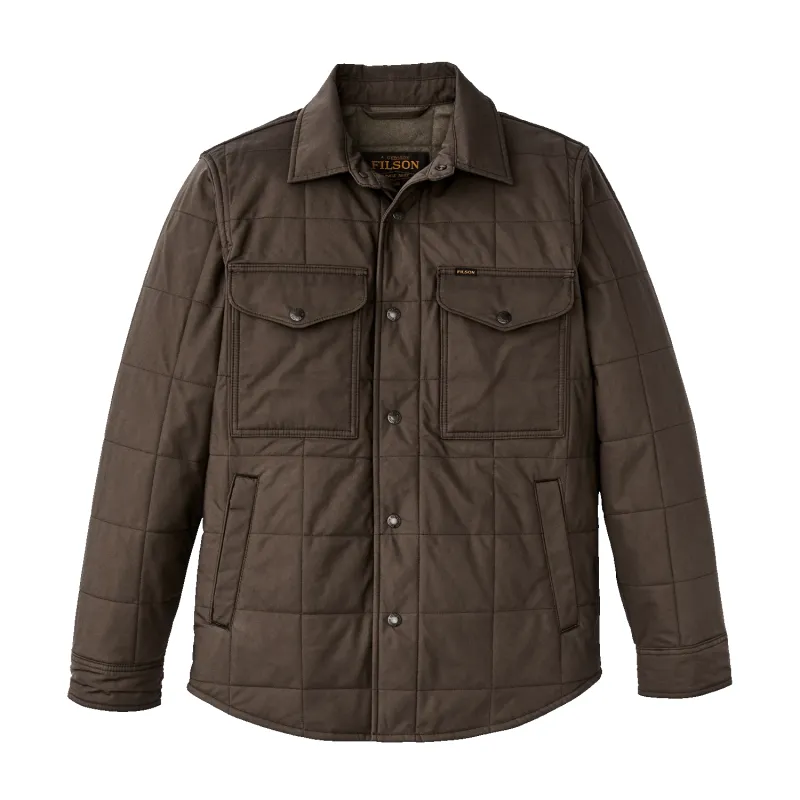 Cover Cloth Quilted Jac - Shirt - Slate Black sold by Stomping Ground