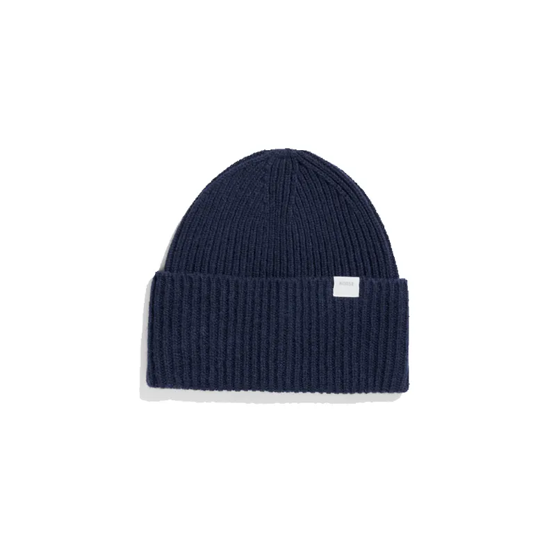 Norse Standard Merino Lambswool Beanie - Dark Navy sold by Stomping Ground