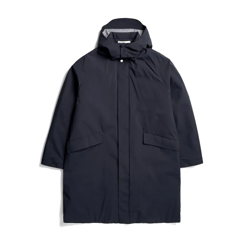 Vargo 2.0 Gore-Tex Windstopper Hooded Raglan Mac - Black sold by Stomping Ground