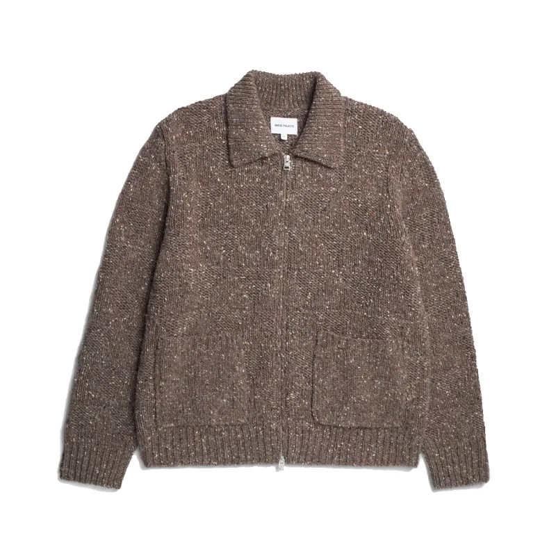 Erik Donegal Diamond Jacket - Seal Brown sold by Stomping Ground