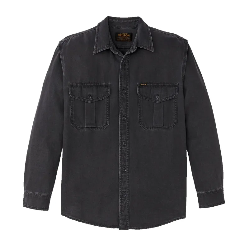 Denim Guide Shirt - Black sold by Stomping Ground