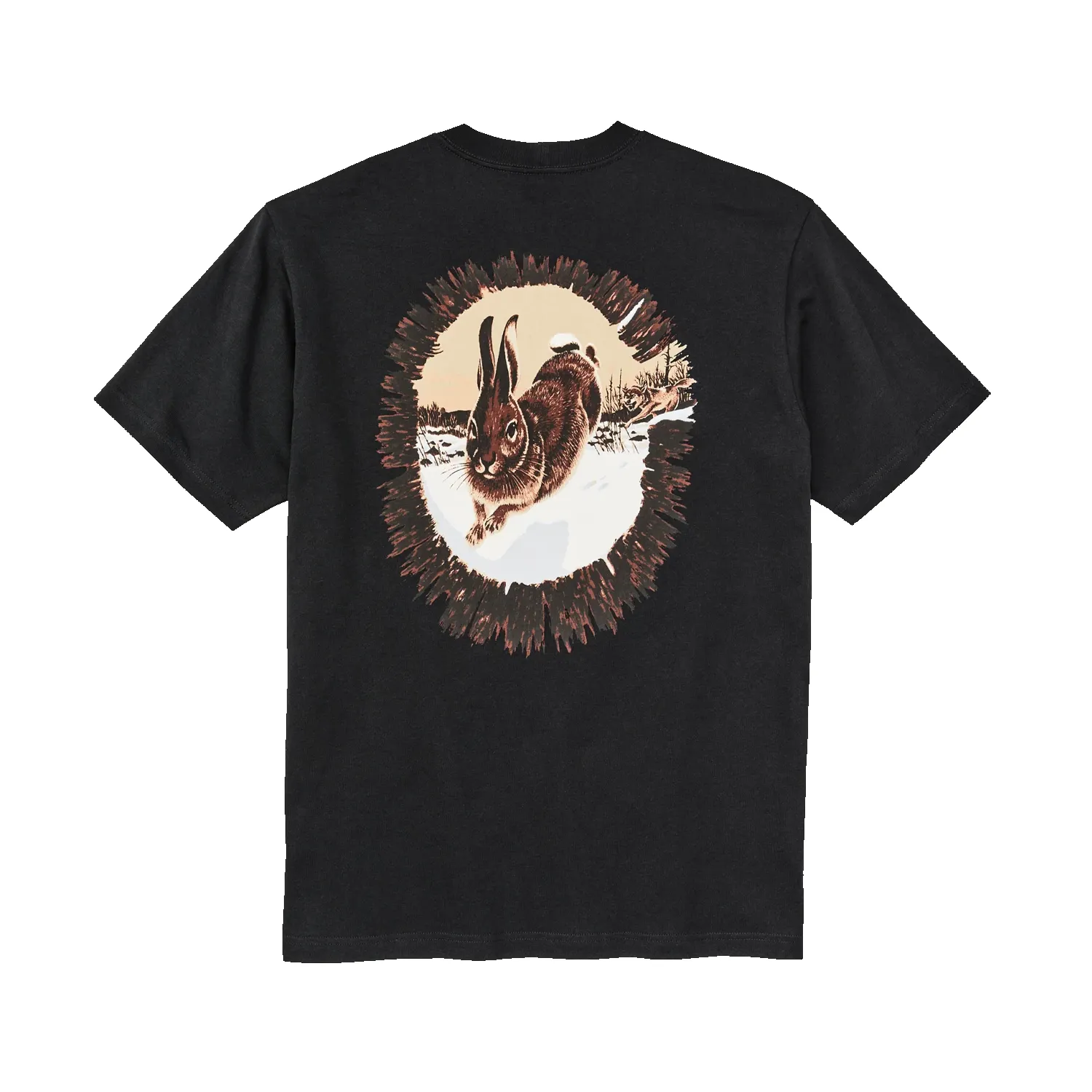 S/S Hare Chase Graphic T-Shirt - Black sold by Stomping Ground product image thumbnail 2