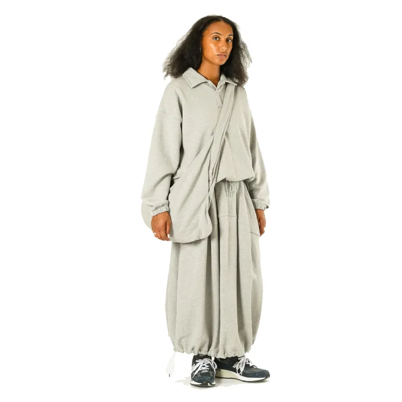 Polo Crewneck Sweater - Grey sold by Stomping Ground