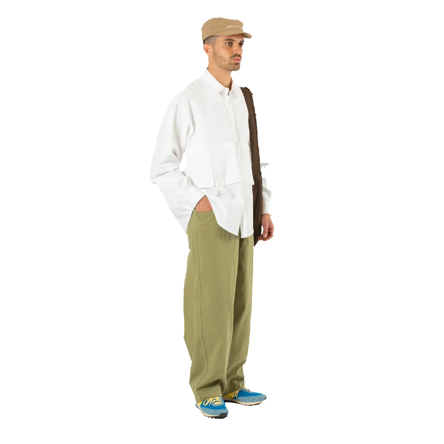 Carpenter Balloon Pant - Khaki sold by Stomping Ground