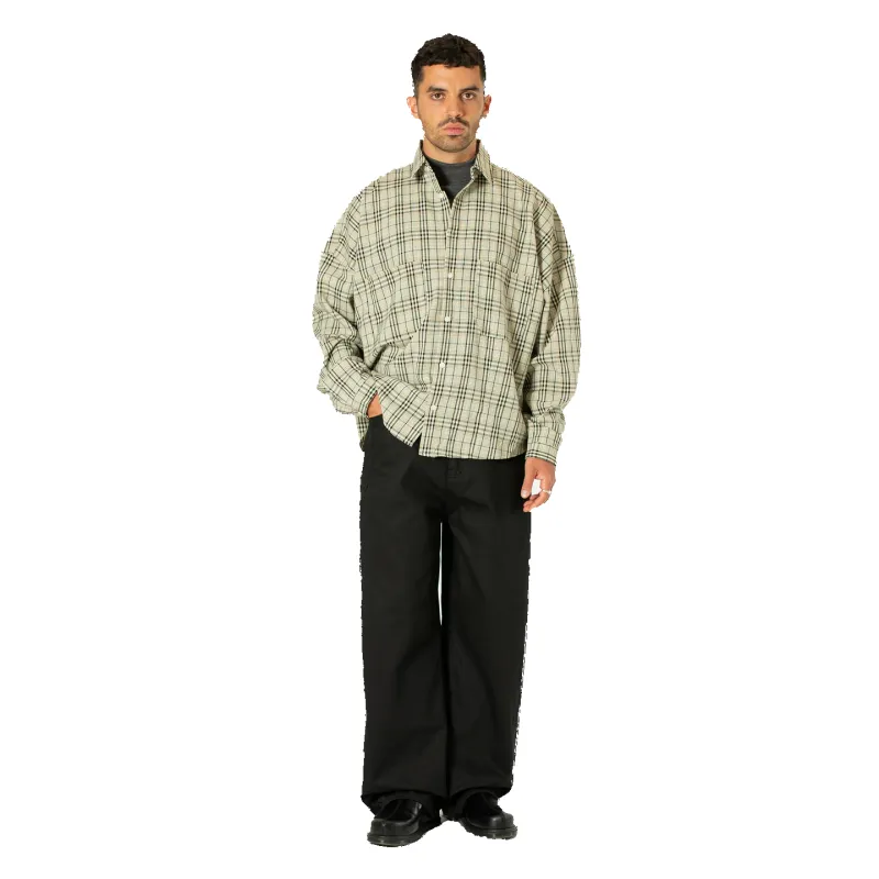 Side-button Denim Jeans - Black Denim sold by Stomping Ground