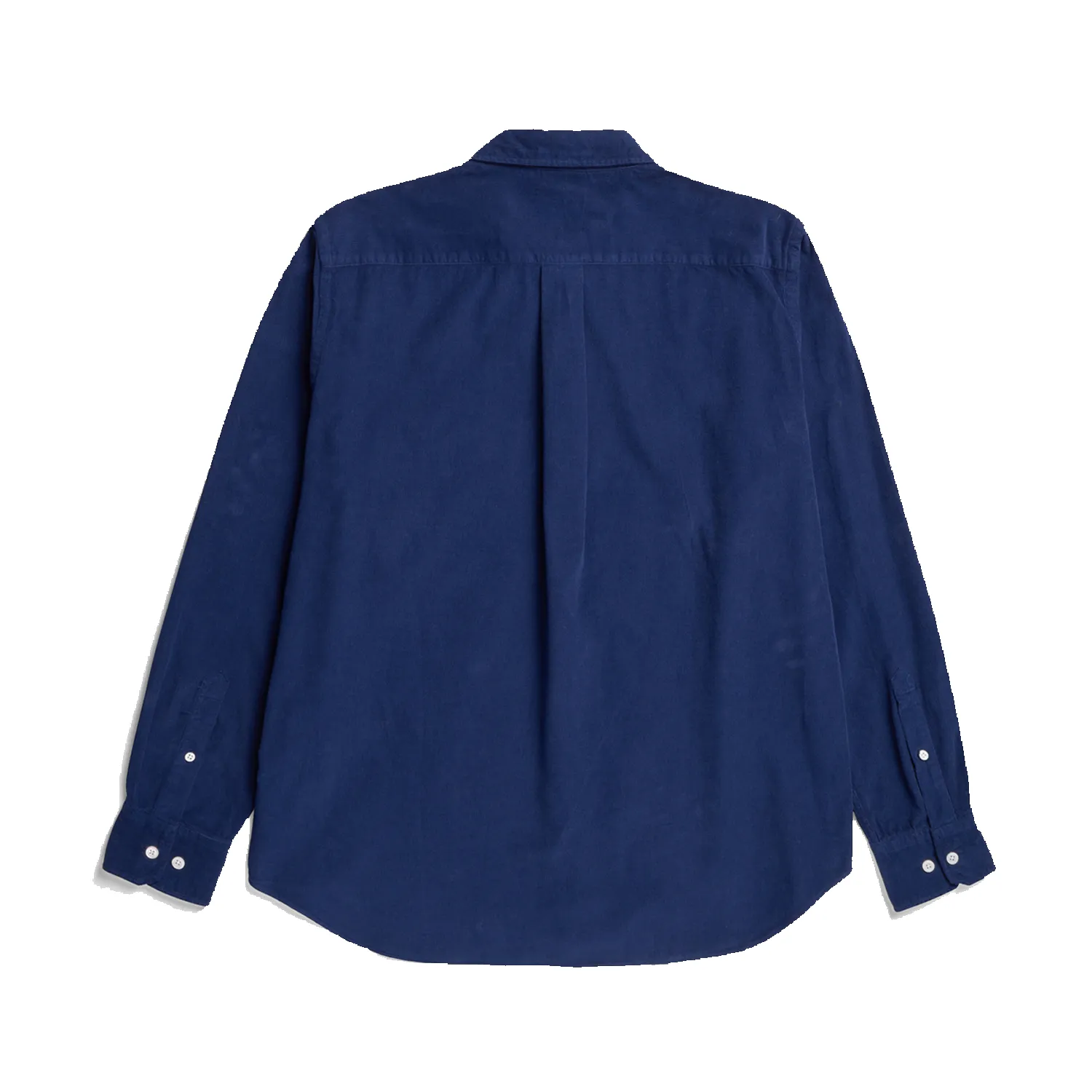 Algot Relaxed Micro Cord Shirt - Dark Navy sold by Stomping Ground product image thumbnail 3