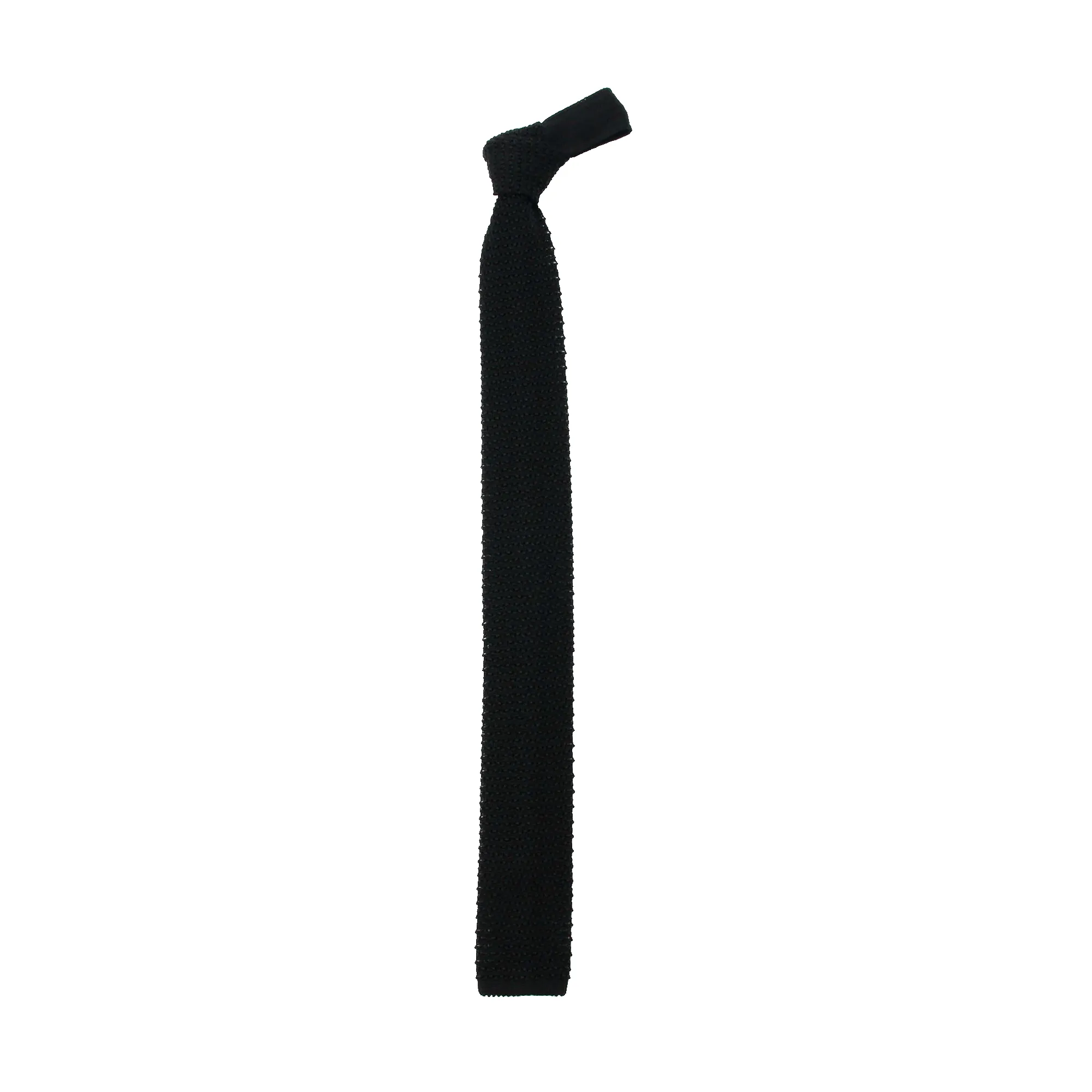 Silk Knit Tie - Black sold by Stomping Ground product image thumbnail 2