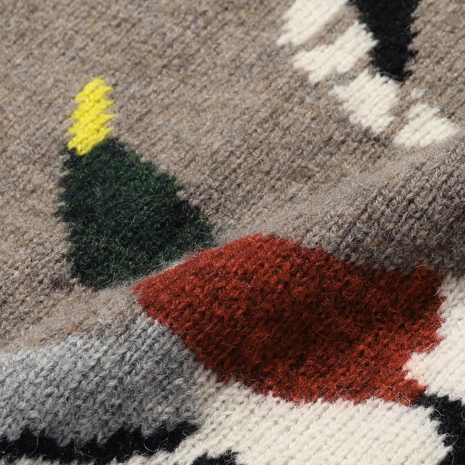 Intarsia Crewneck Duck - Beige sold by Stomping Ground product image thumbnail 2