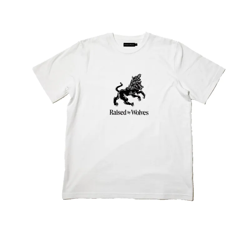 Cerberus Tee - White sold by Stomping Ground