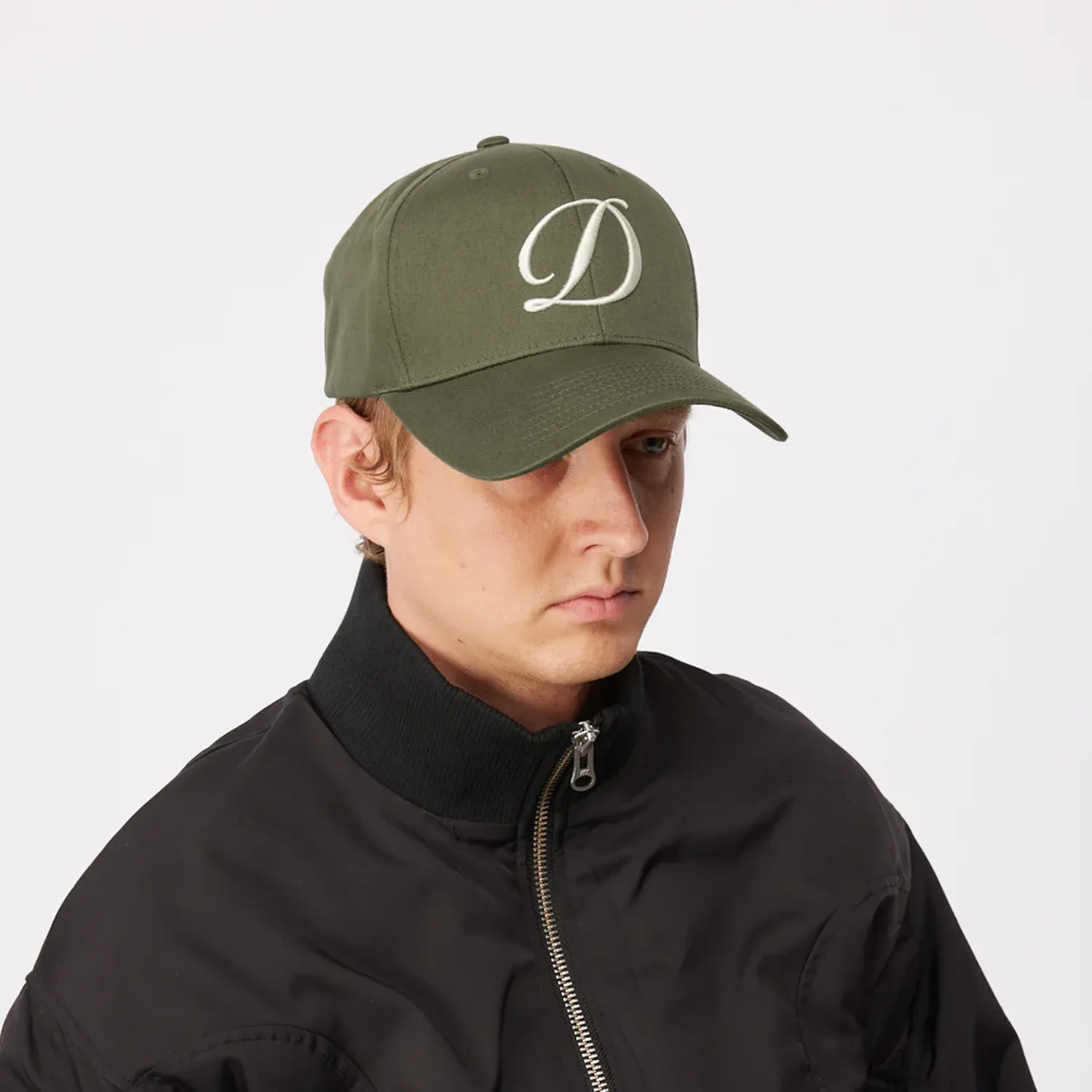 D Full Fit Cap - Olive Green sold by Stomping Ground product image thumbnail 2