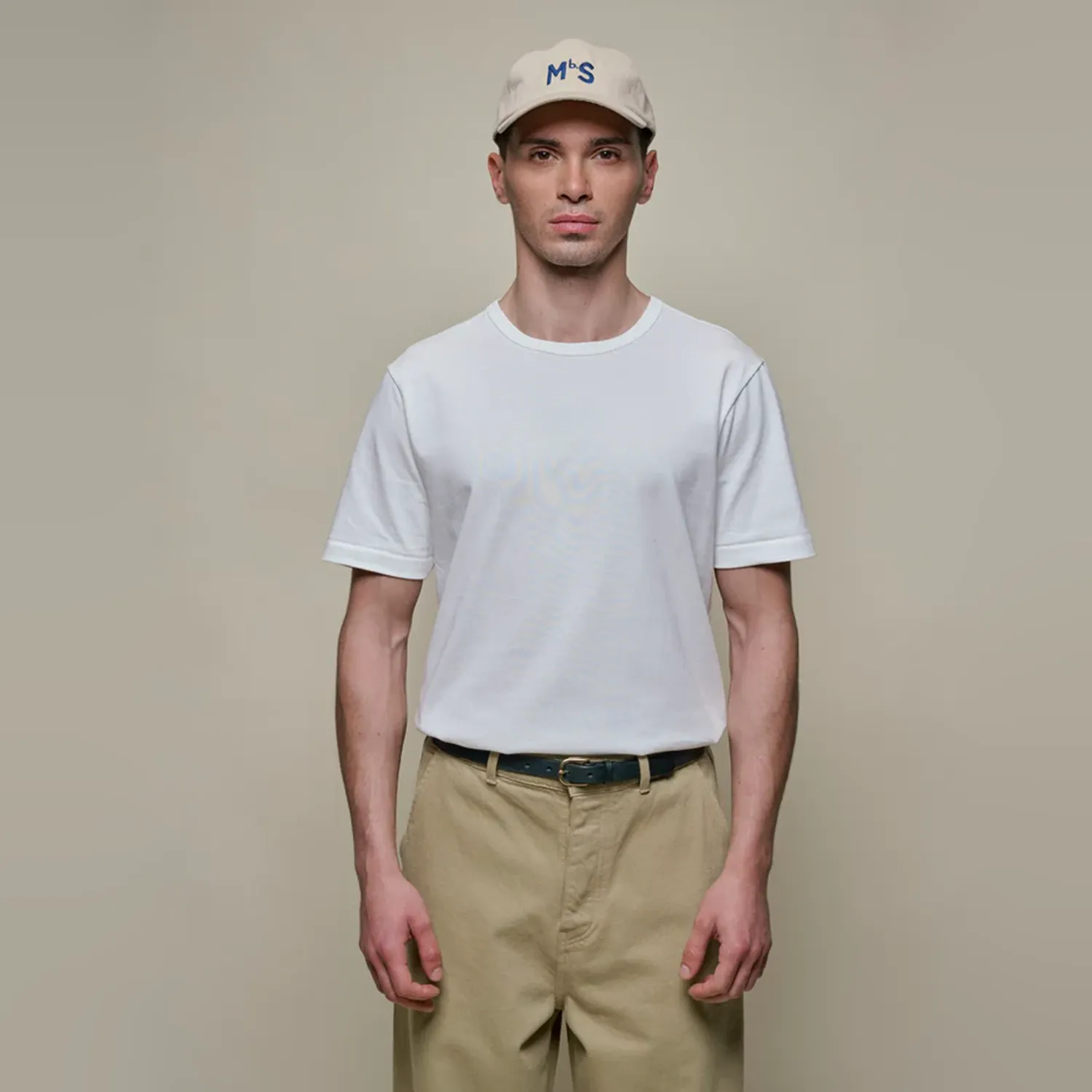 2M15.01 Loopwheeled Classic Fit T-Shirt -White sold by Stomping Ground product image thumbnail 2