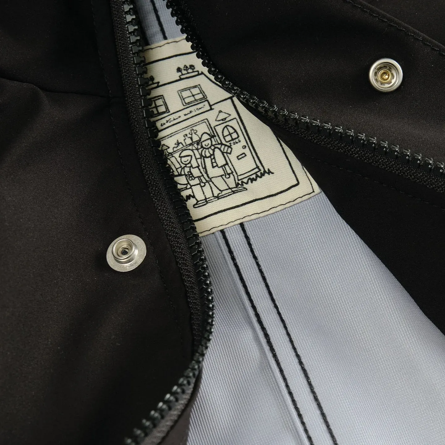 Niksen Stormrider Jacket - Black sold by Stomping Ground product image thumbnail 2