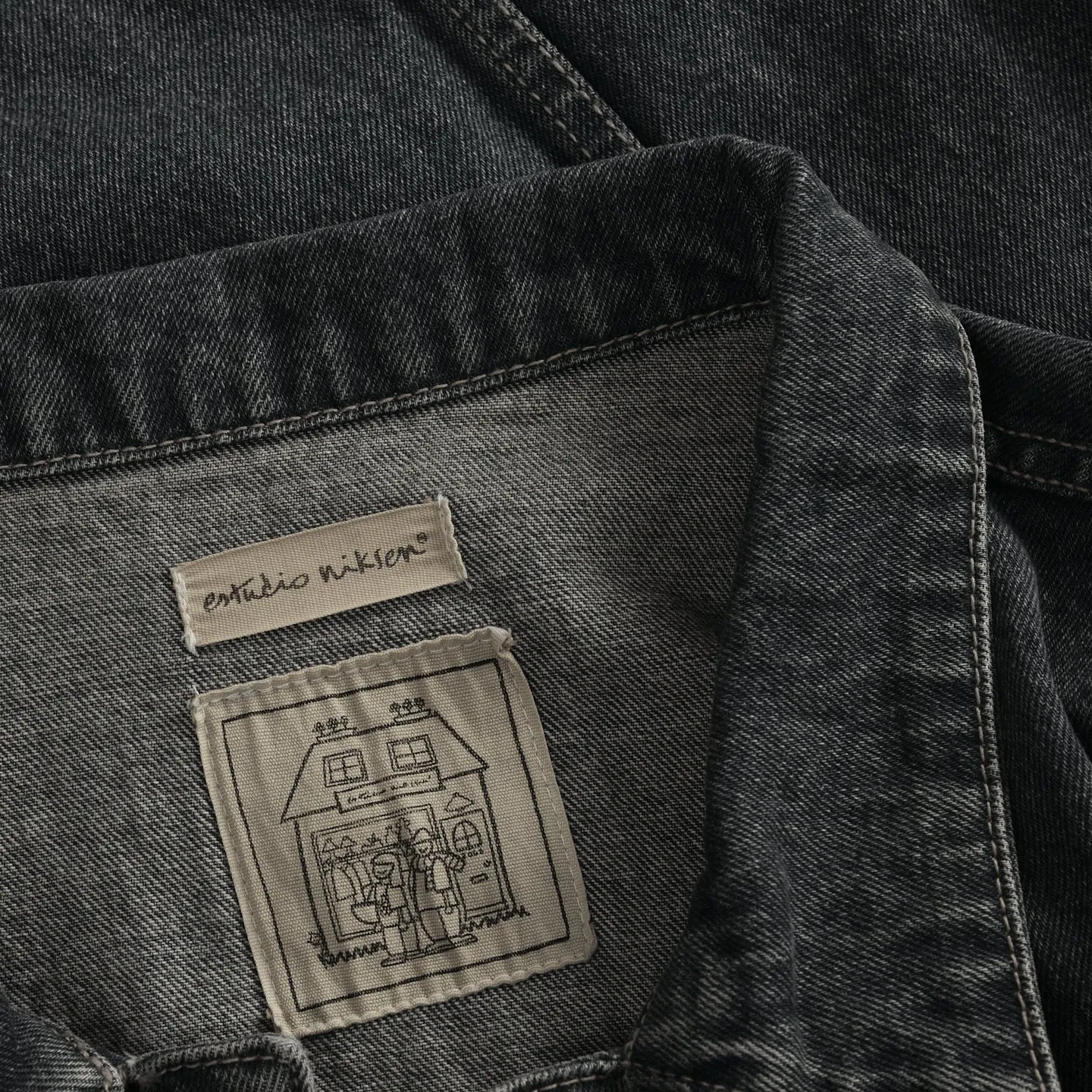 Boxy Denim Trucker - Black sold by Stomping Ground product image thumbnail 2