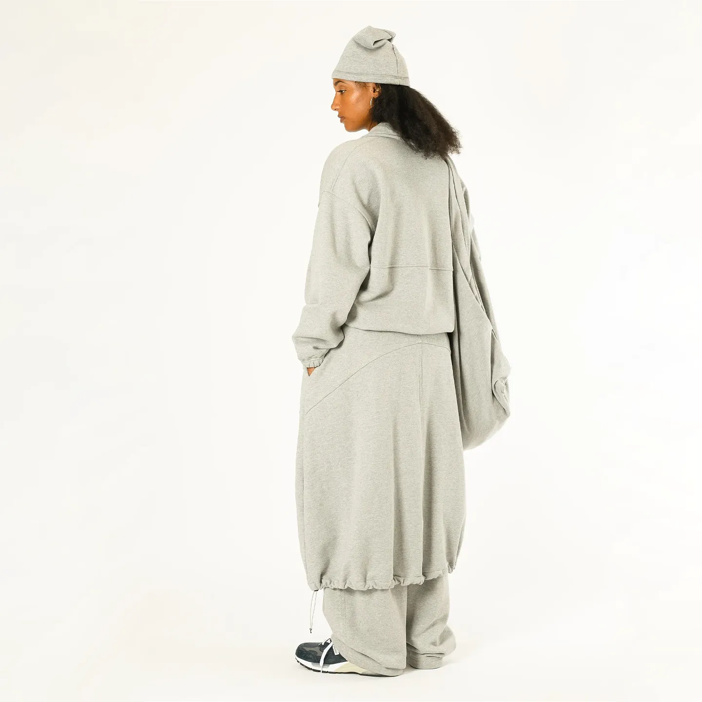 Polo Crewneck Sweater - Grey sold by Stomping Ground product image thumbnail 3