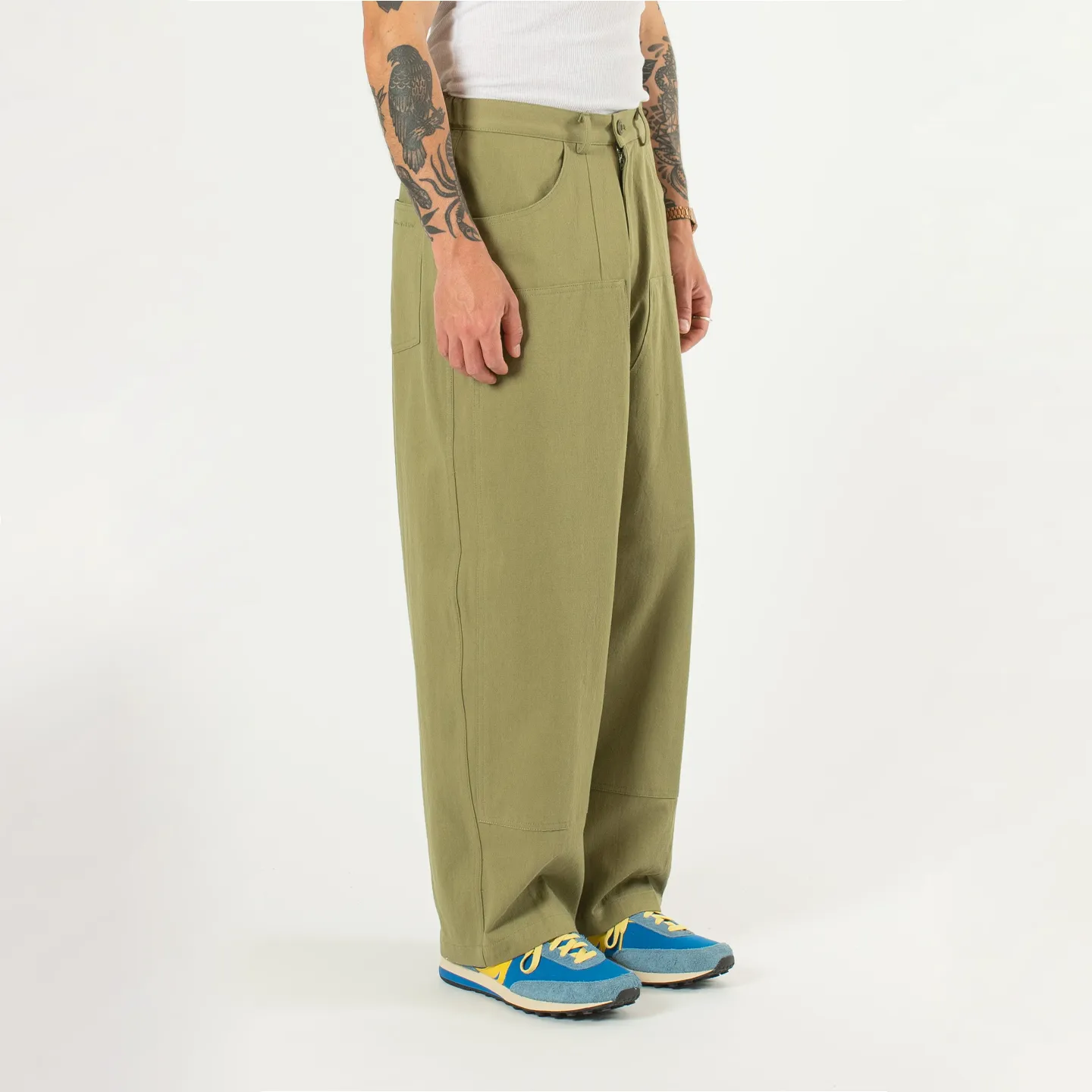 Carpenter Balloon Pant - Khaki sold by Stomping Ground product image thumbnail 2