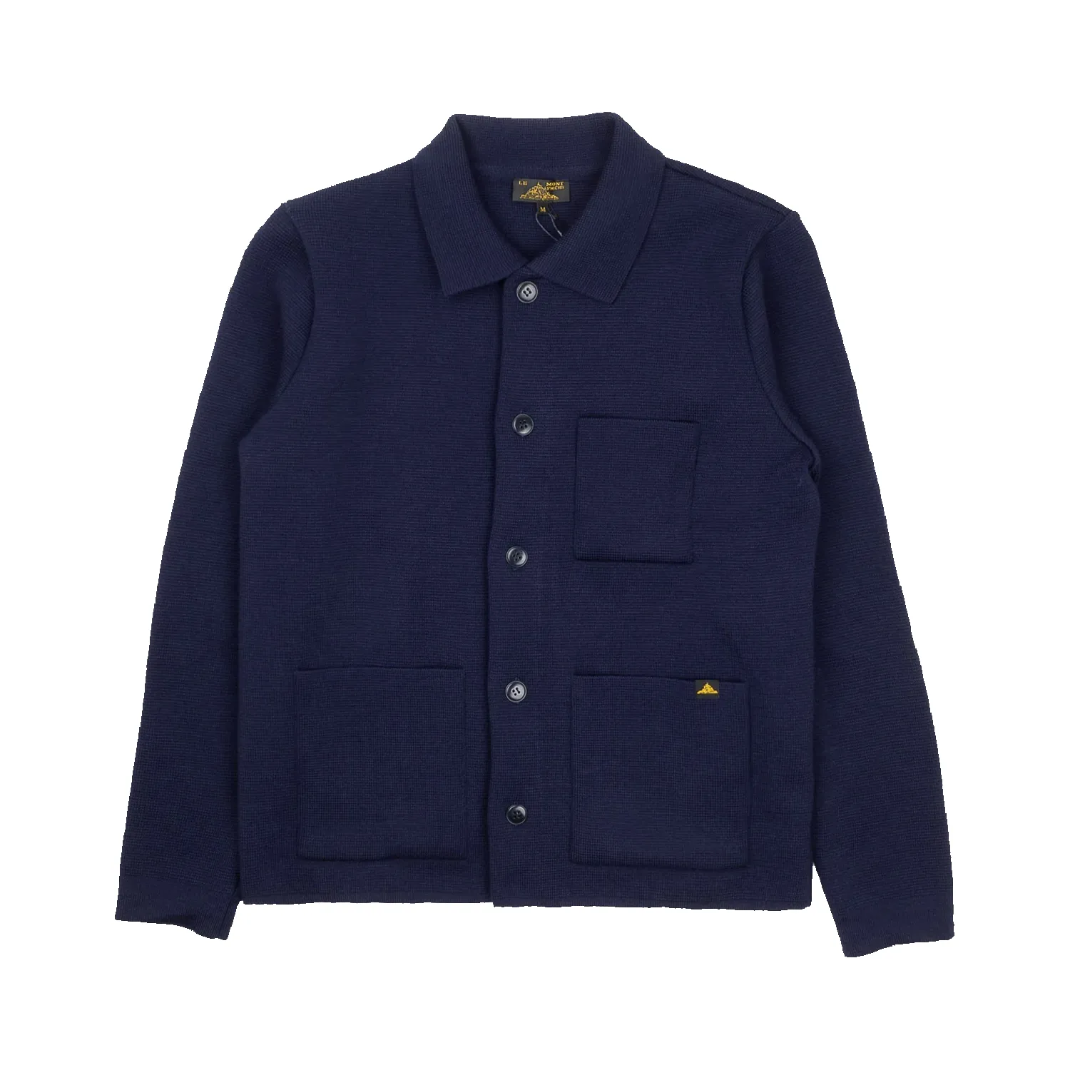 Guino Work Cardigan - Navy sold by Stomping Ground