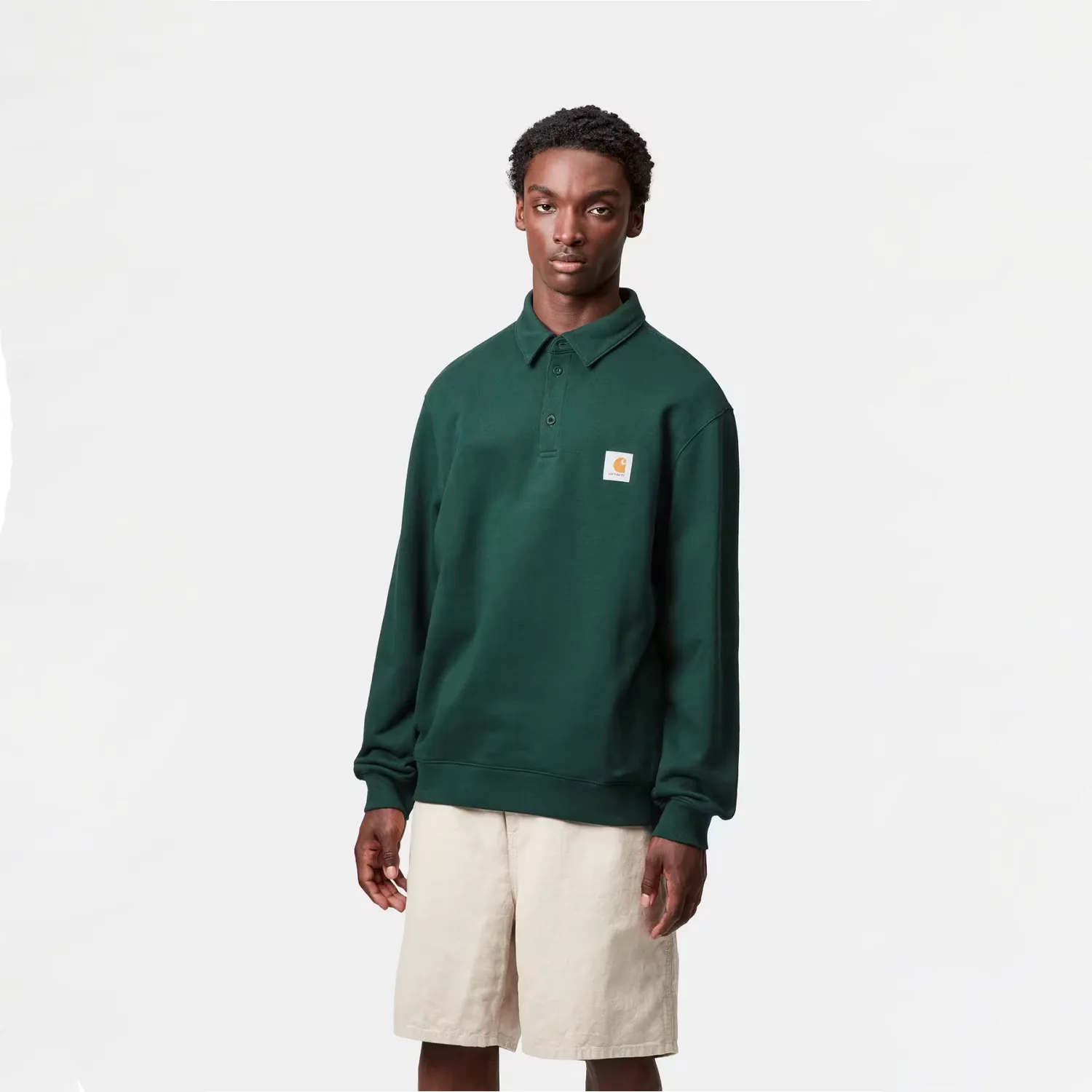 Polo Sweat - Dark Fir sold by Stomping Ground product image thumbnail 3
